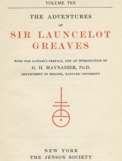 The Adventures of Sir Launcelot Greaves